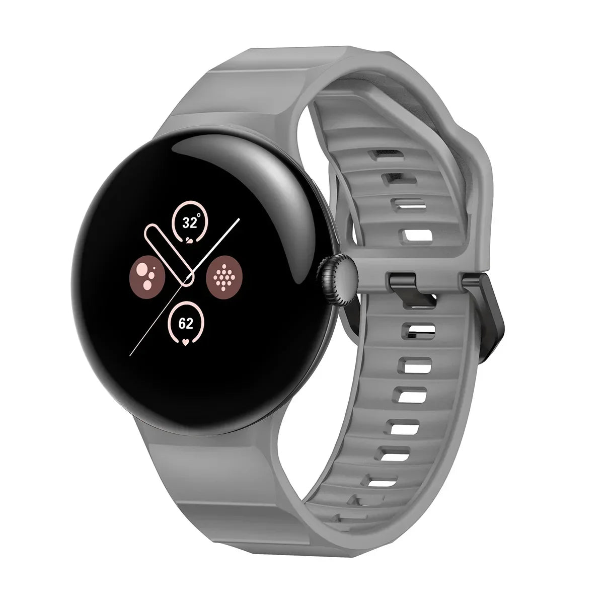 Flexible Rubber Straps for Pixel Watch 3