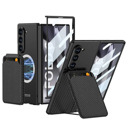 Premium Phone Cover with Card Slot for Samsung Z Fold 6