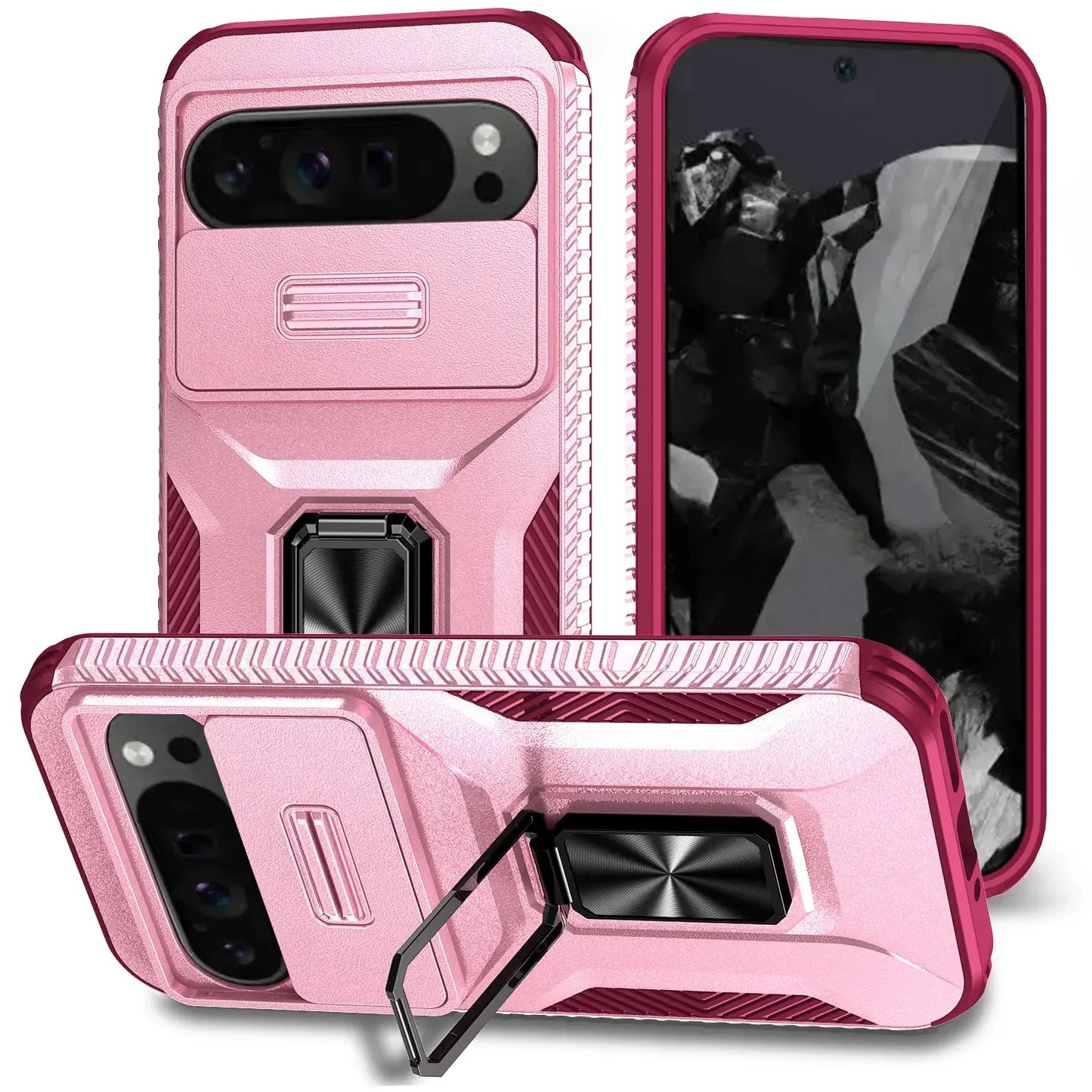 Clear Phone Protective Cover For Google Pixel 9 Series