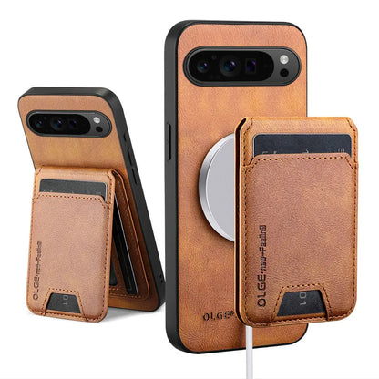 Magnetic Phone Wallet Stand Cover
