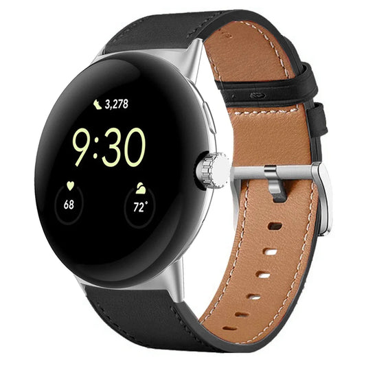 Genuine Leather Strap for Pixel Watch 4 - OmgCases