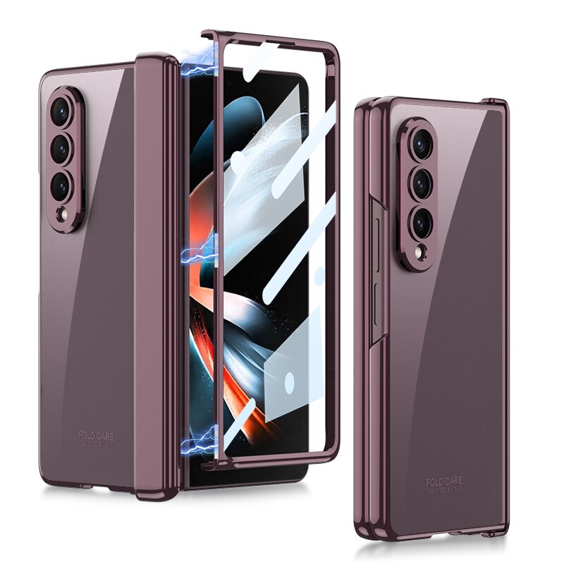 Clear Screen Protector Case for Samsung Galaxy Z Fold 4