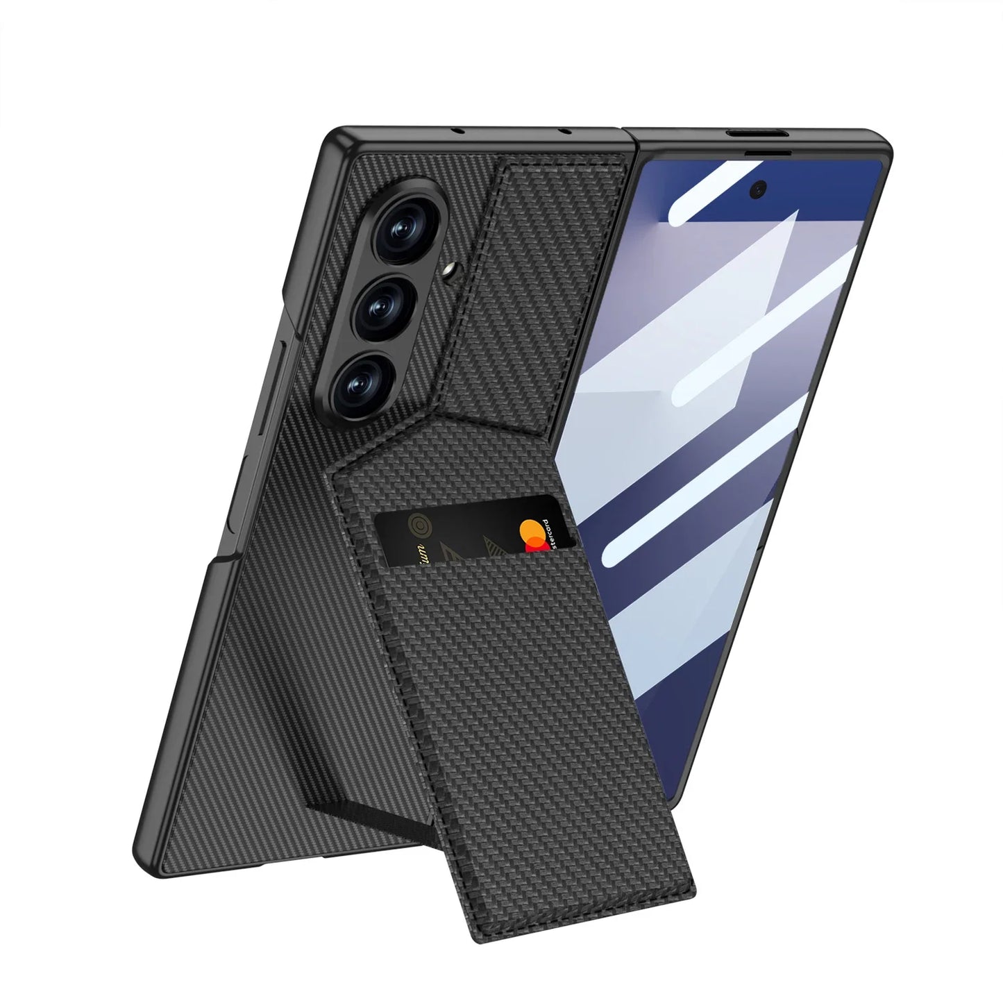 Luxury Phone Case with Stand and Card Slot