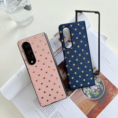 Premium Gold Glitter Phone Cover For Samsung Galaxy Z Fold 3 - OmgCases