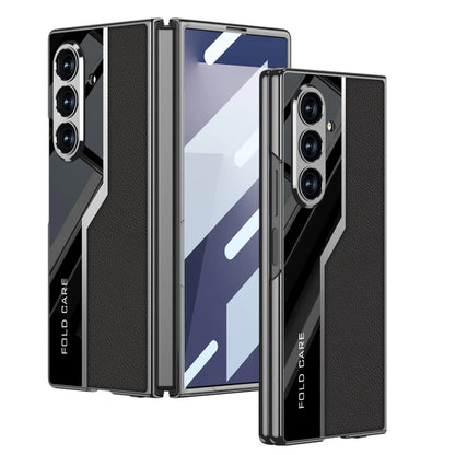 Premium Leather Phone Cover with Flip Protection