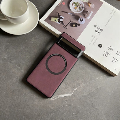 Premium Leather Magsafe Case For Google Pixel 7