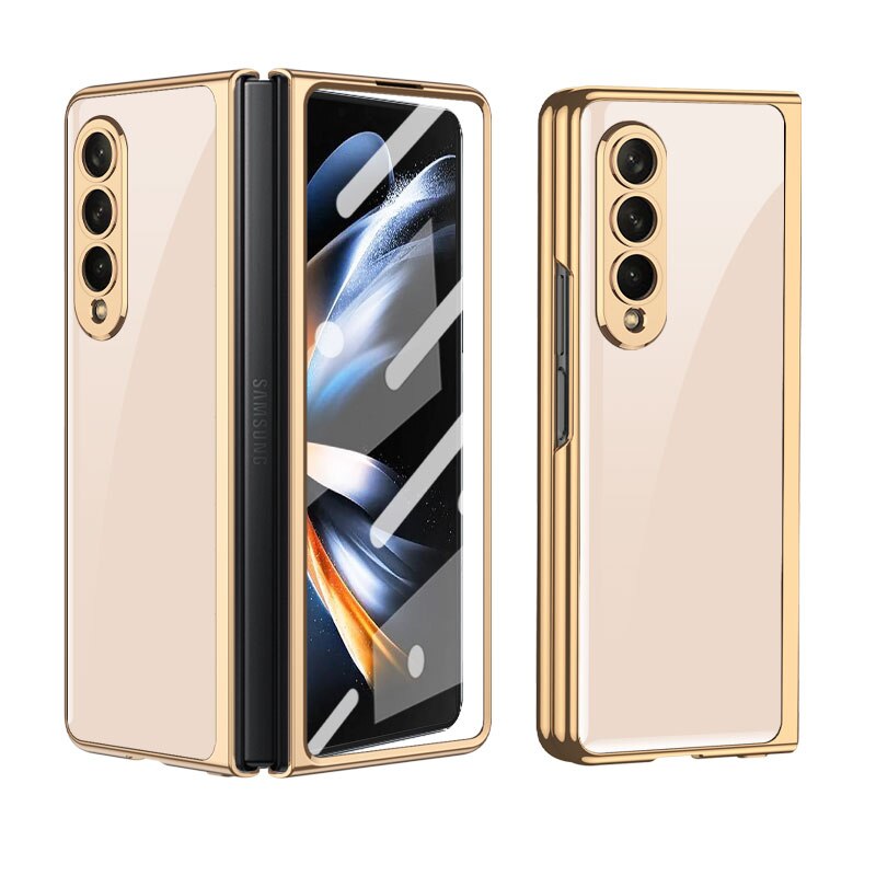 Premium Metal Phone Case For Samsung Galaxy Z Fold 4
