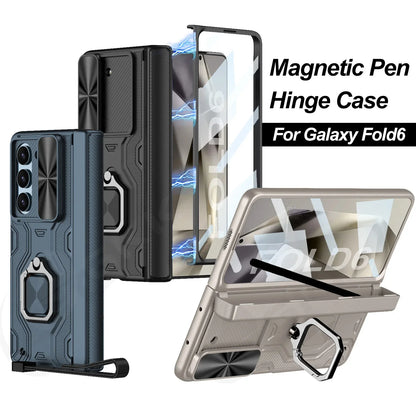 Durable Phone Case with Stylus Holder for Samsung Galaxy Z Fold 6 - OmgCases