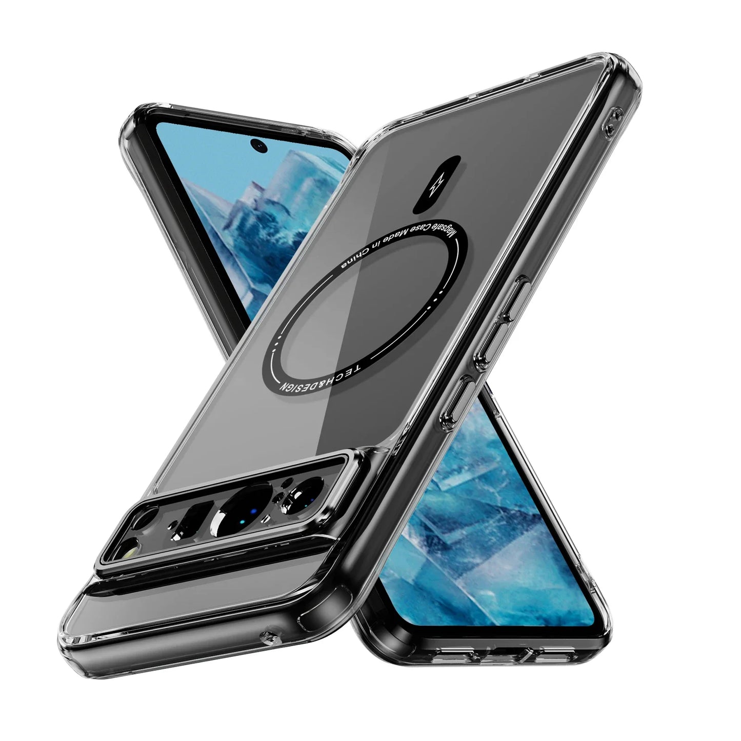 Clear Protective Magsafe Cover For Google Pixel 8 Series - OmgCases
