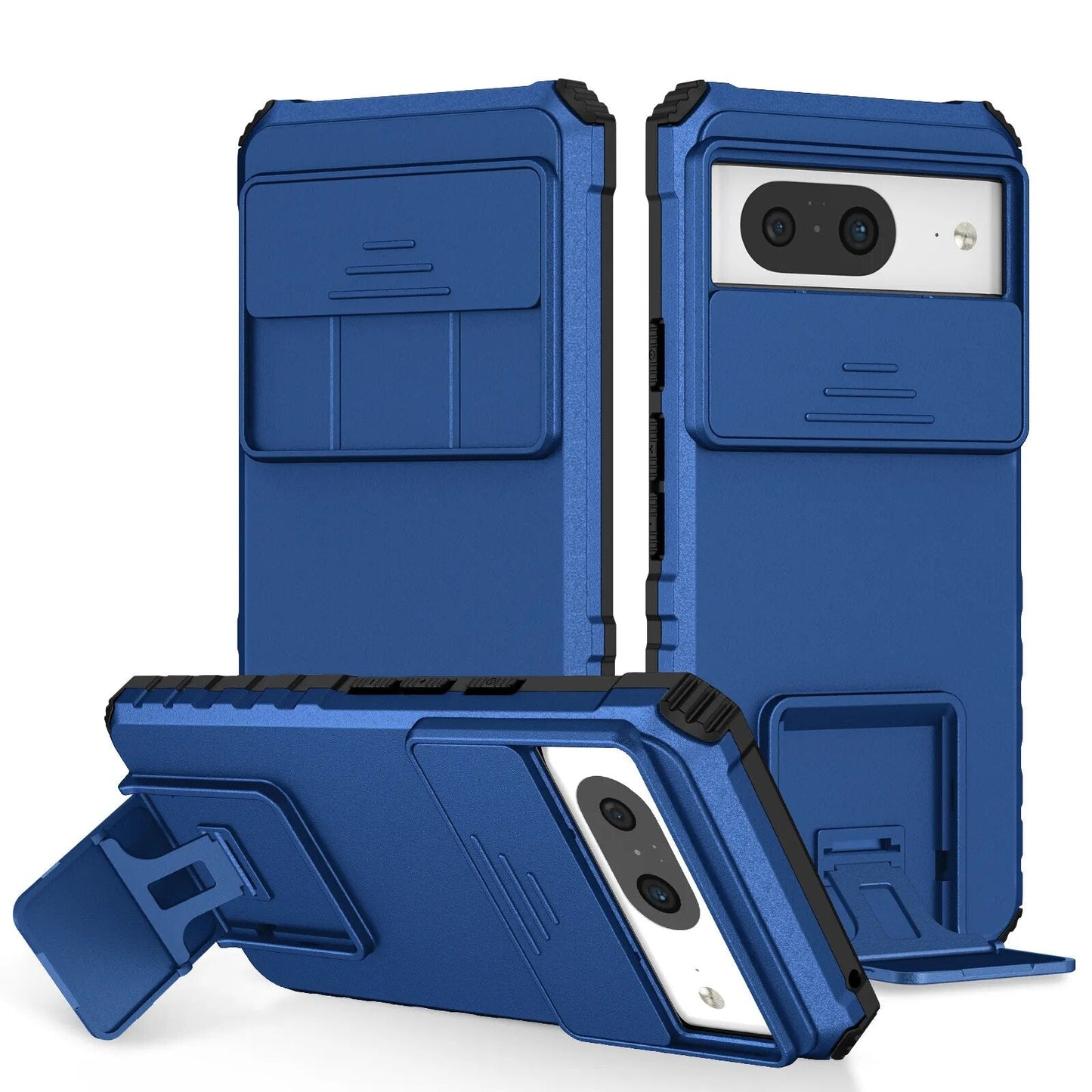 Durable Phone Case with Kickstand For Google Pixel 8