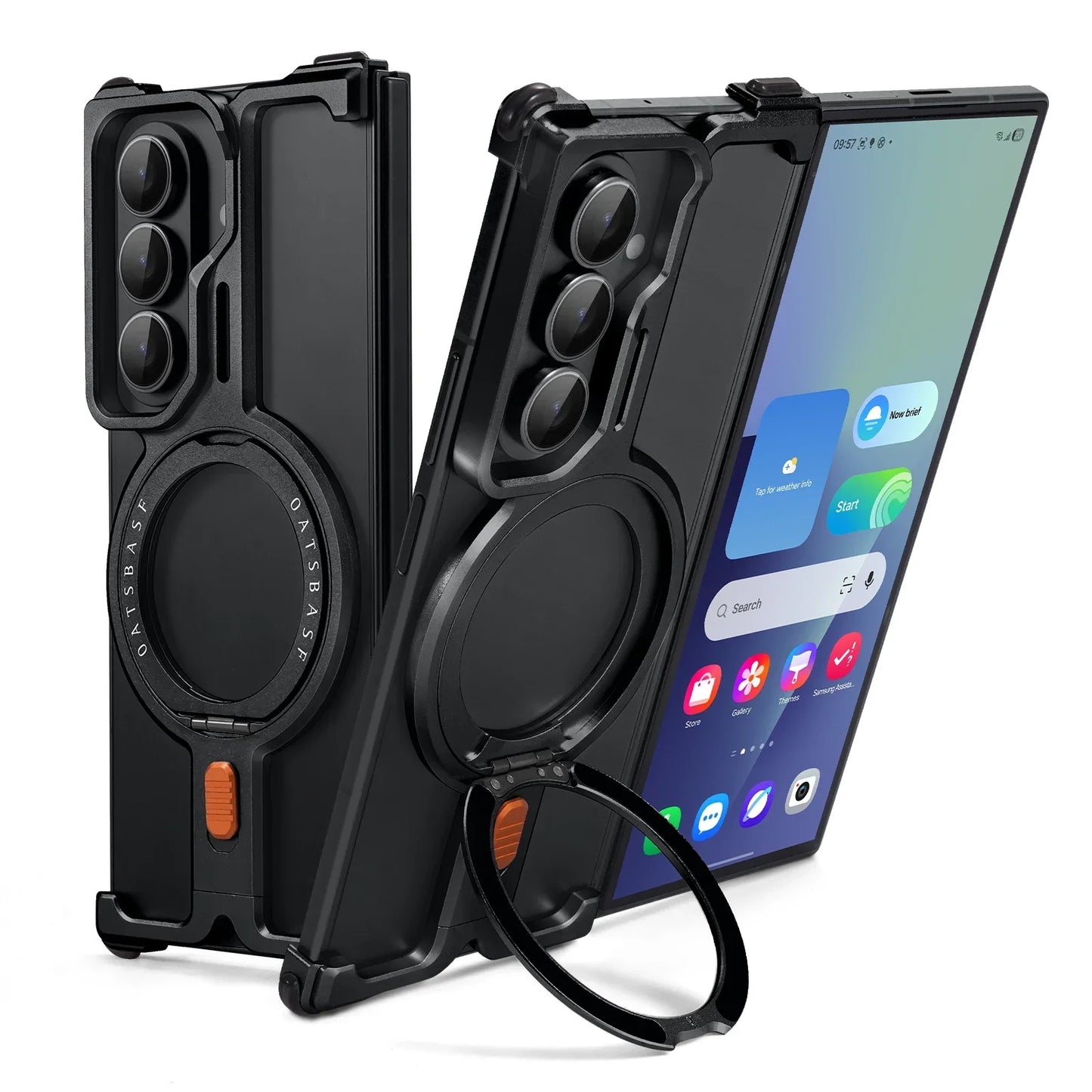 Strong Phone Case with Kickstand For Z Fold 7