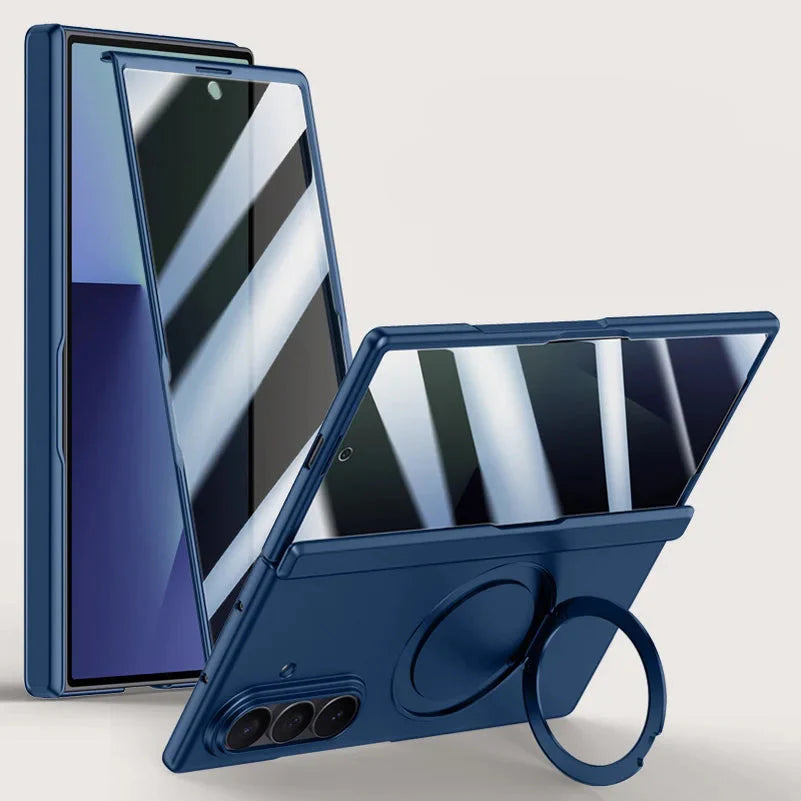 Strong Phone Case with Magnetic Ring and Screen Guard