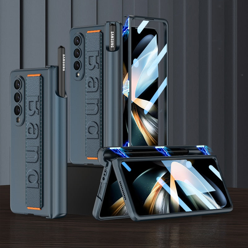 Strong Phone Case with Wrist Strap and Stylus Holder