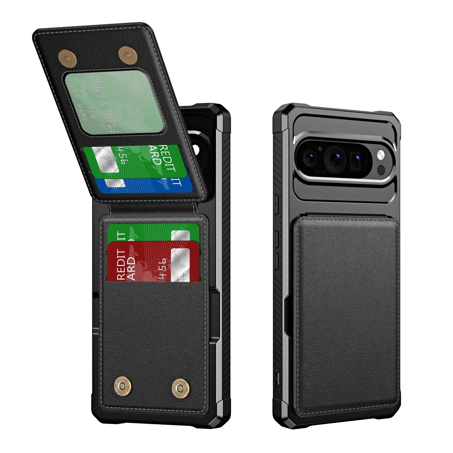 Premium Phone Cover with Card Holder for Google Pixel 9 - OmgCases