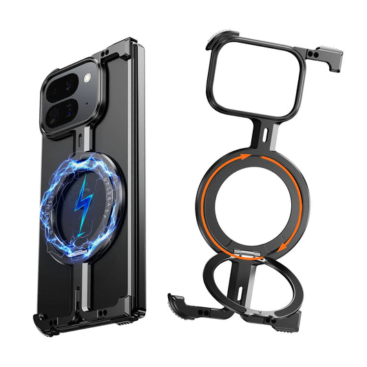 Slim Clear Phone Case with Adjustable Holder - OmgCases