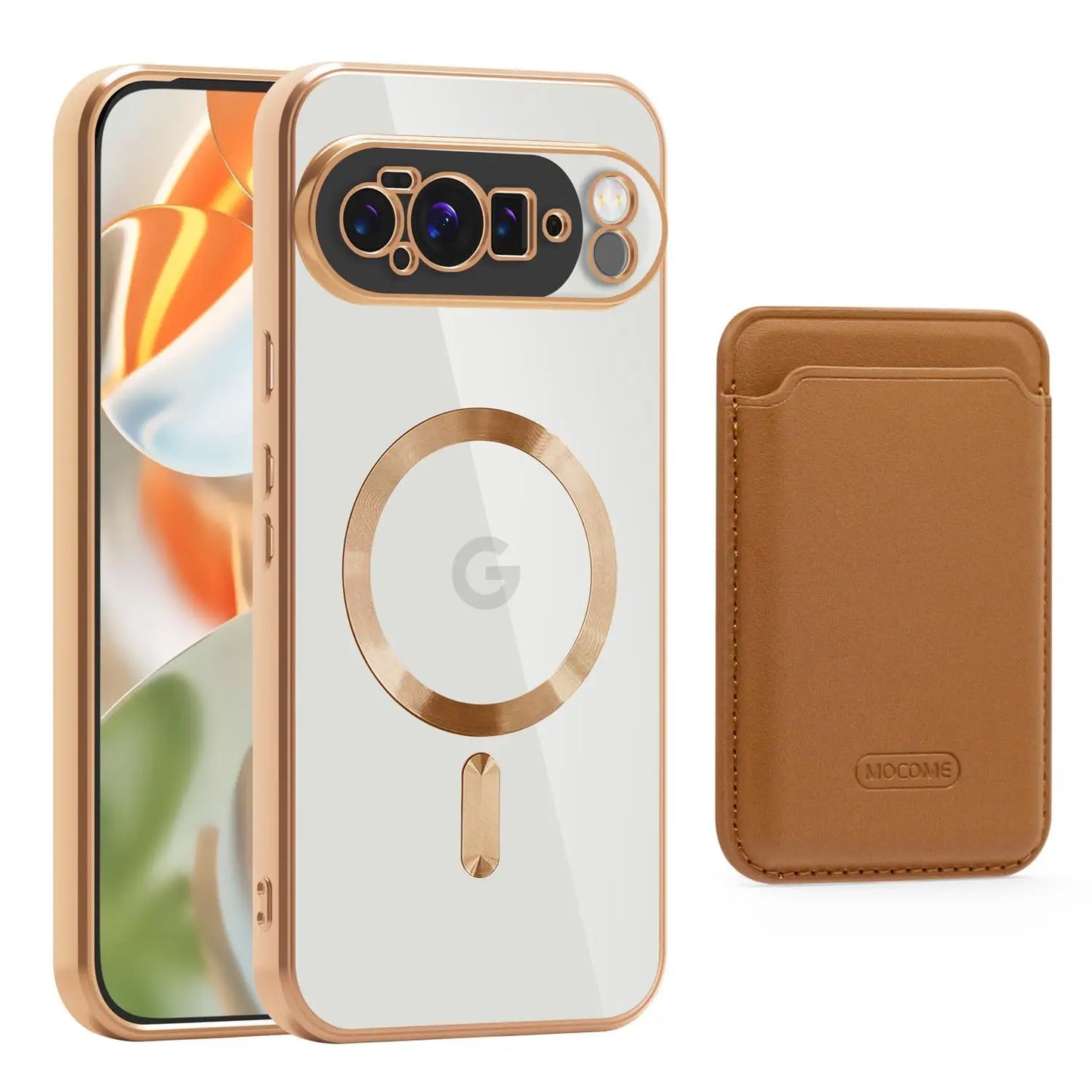 Slim Phone Case with Detachable Wallet