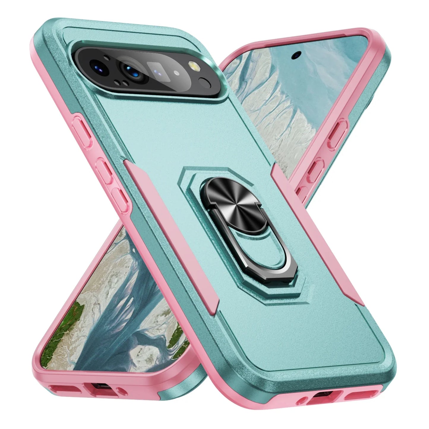 Durable Phone Case with Kickstand for Google Pixel 9