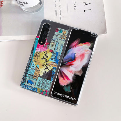 Vintage Metal Castle Phone Cover For Samsung Galaxy Z Fold 4