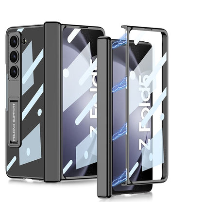 Clear Phone Case with Kickstand for Samsung Galaxy Z Fold 5