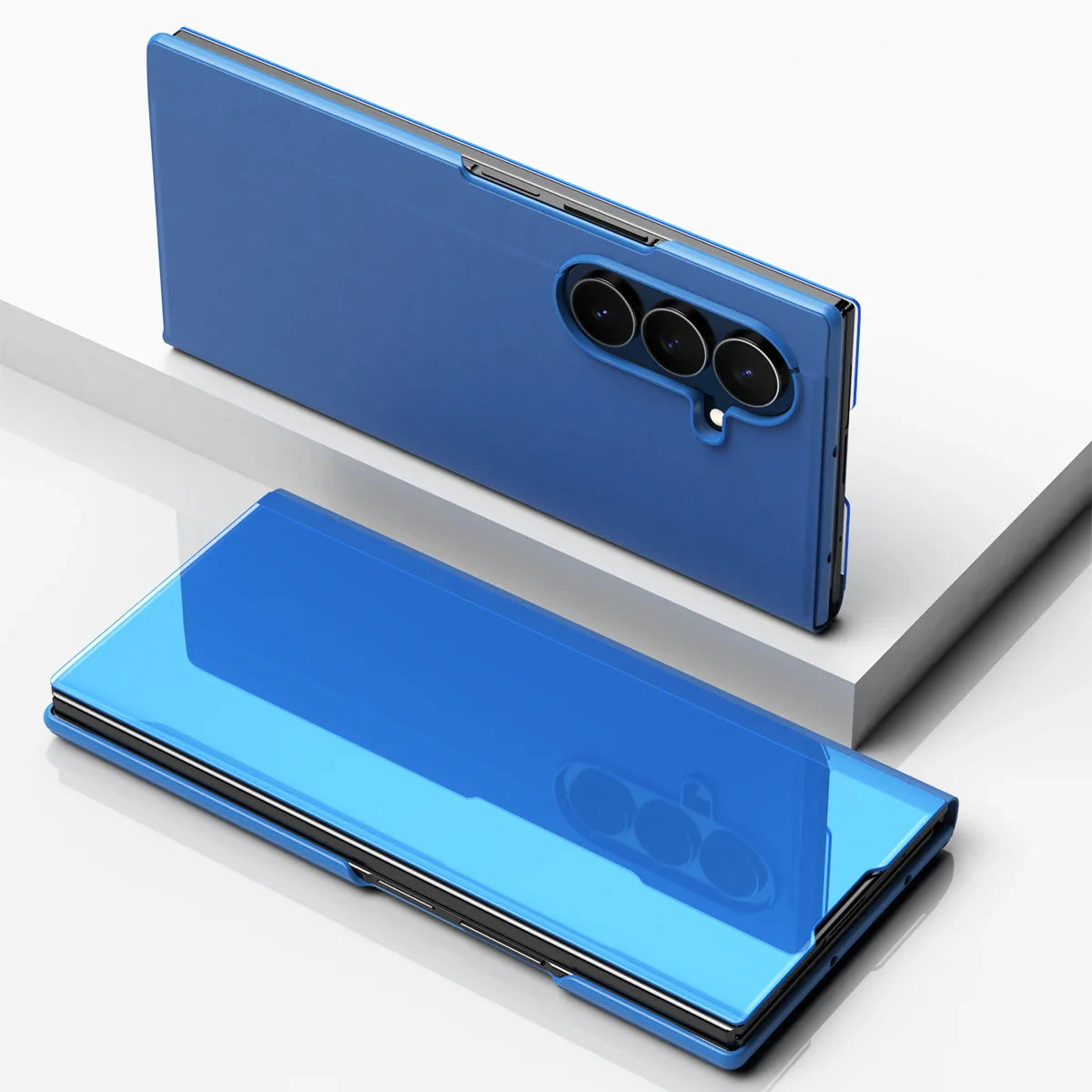 Clear Phone Stand Cover For Galaxy Z Fold