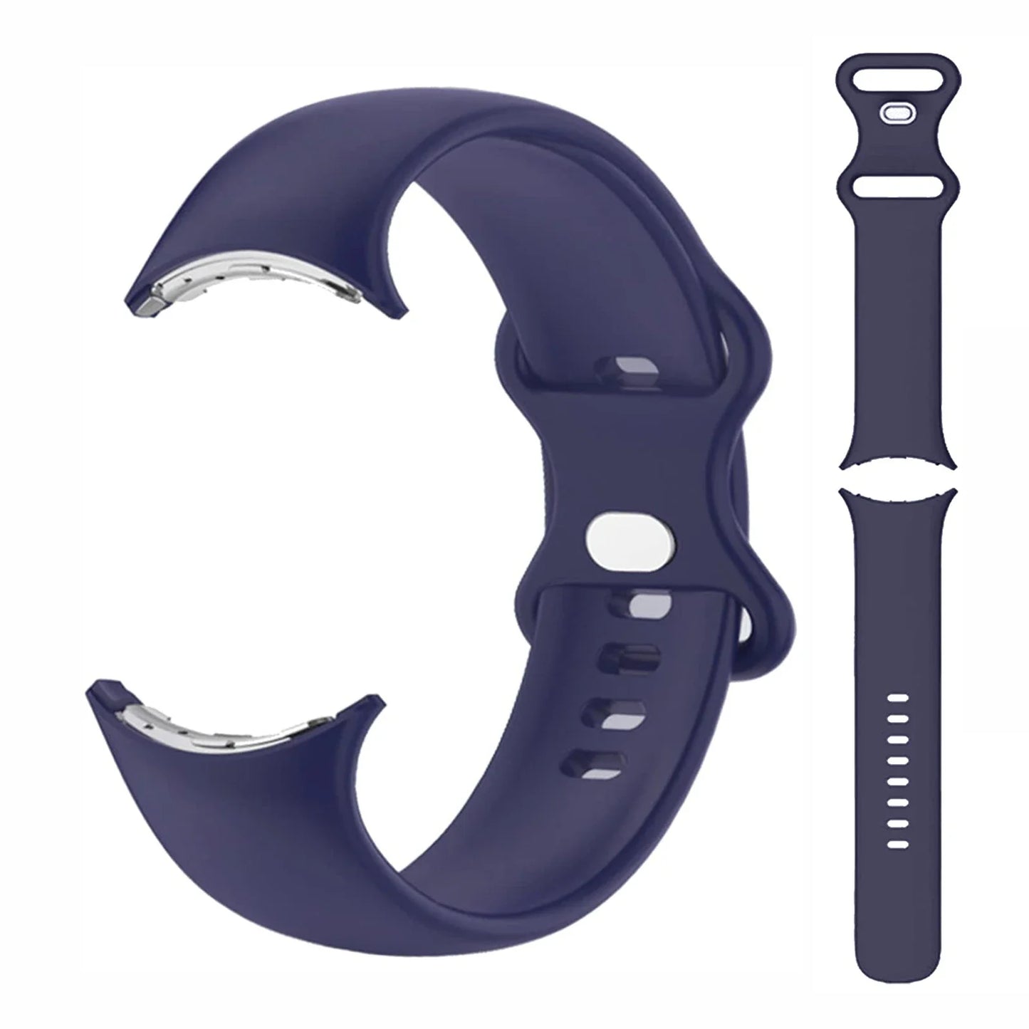 Flexible Rubber Strap For Google Pixel Watch Series