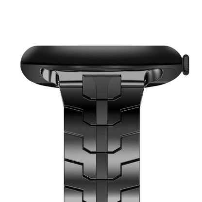 Durable Silver Tone Watch Band