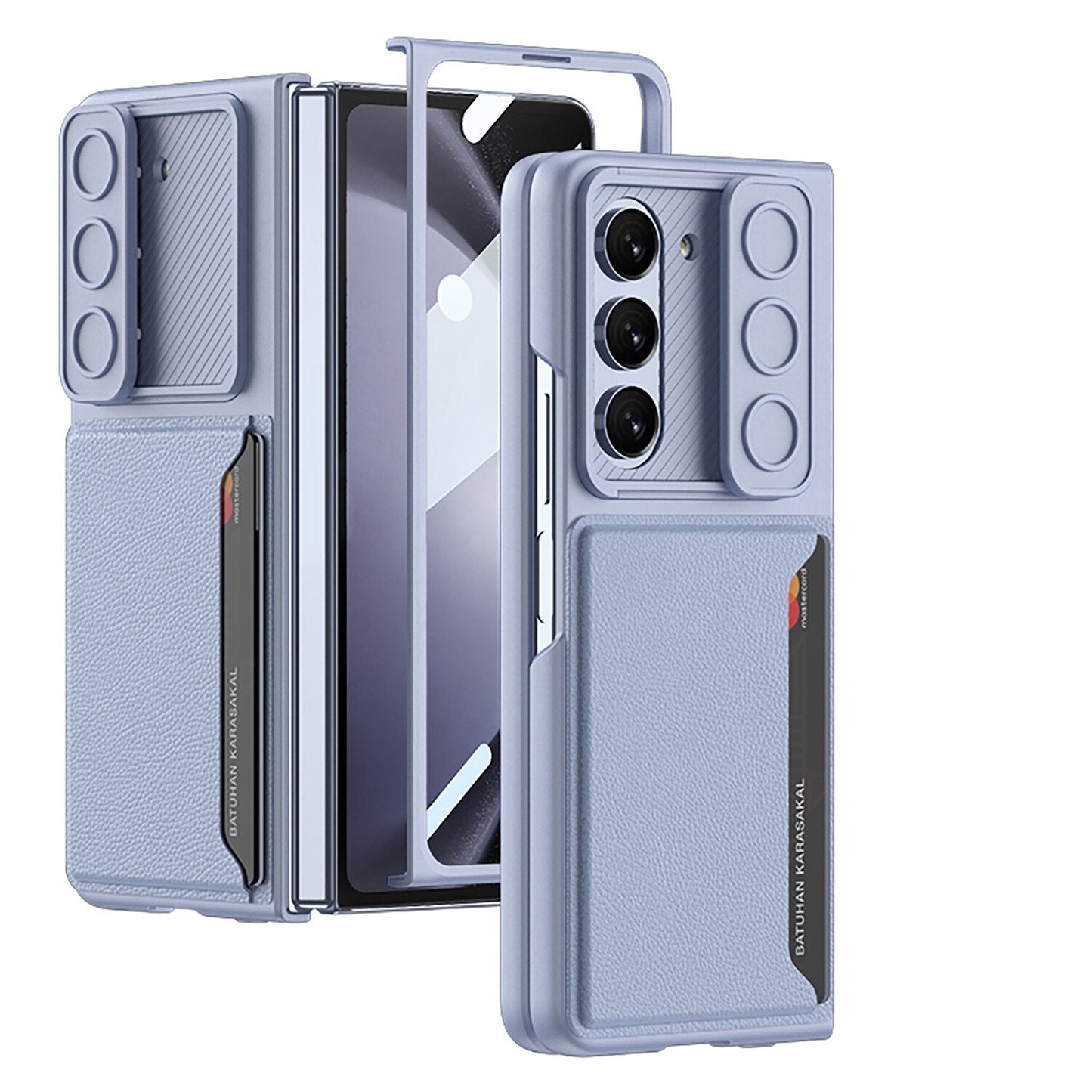 Slim Protective Case with Card Slot for Samsung Galaxy Z Fold 5