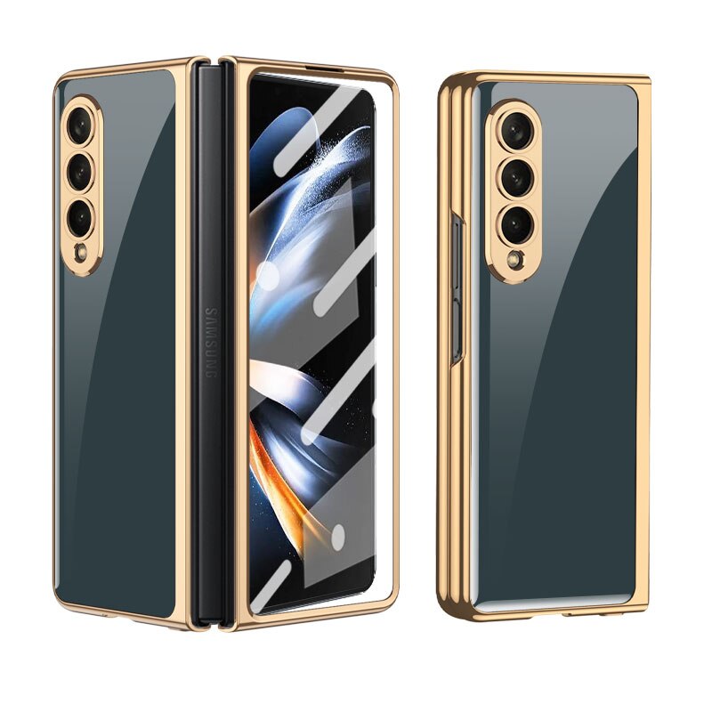 Premium Metal Phone Case For Samsung Galaxy Z Fold 4