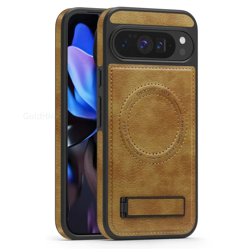 Slim Phone Leather Cover with Kickstand - OmgCases