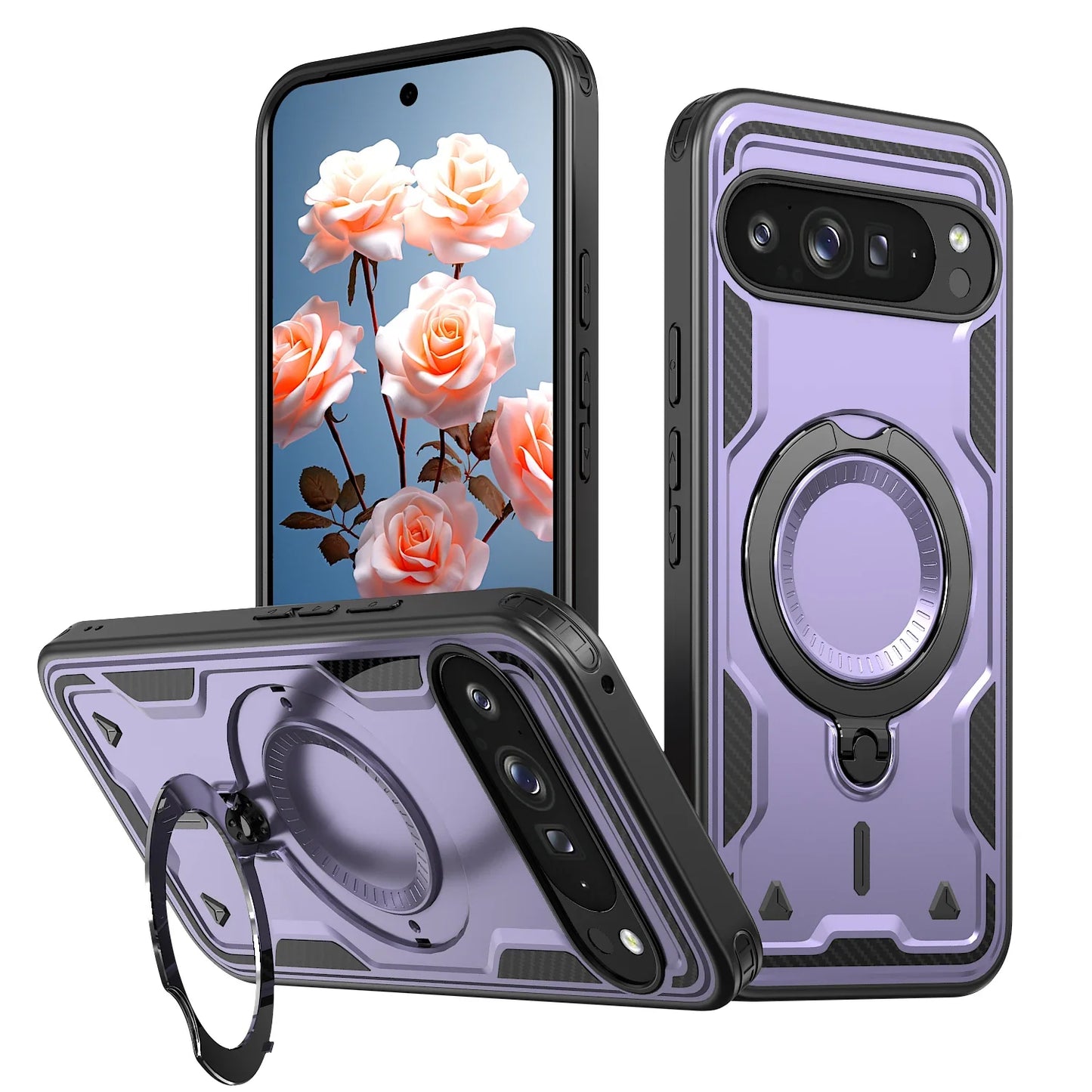 Strong Phone Ring Holder with Rotating Grip