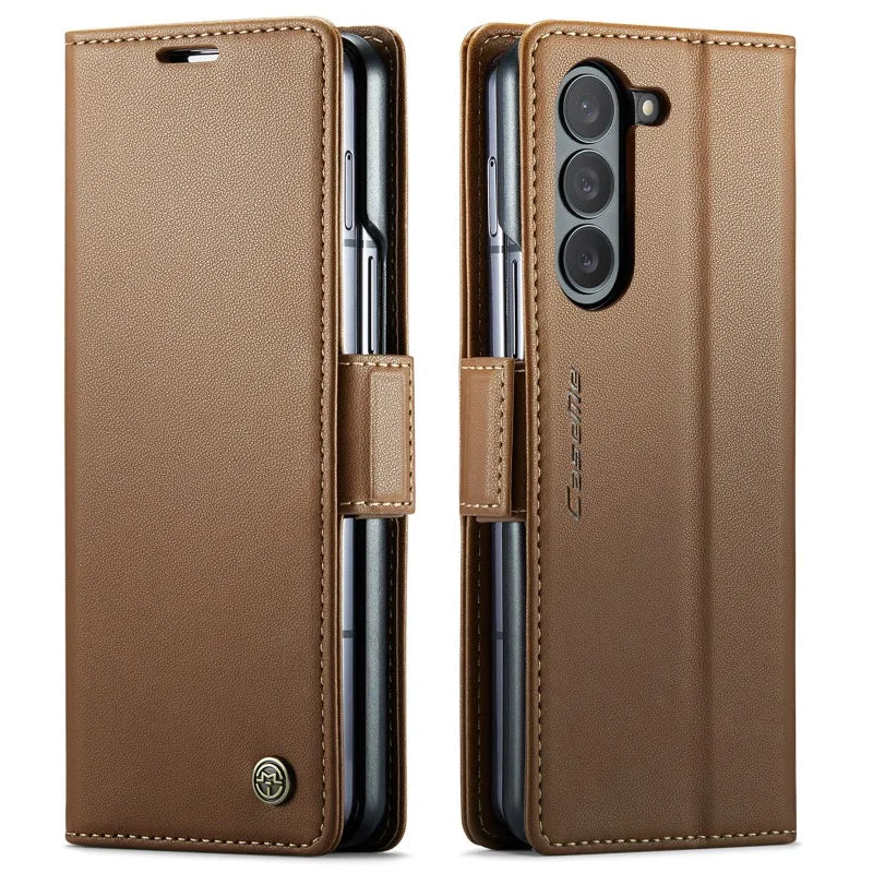 Strong Slim Leather Cover for Samsung Galaxy Z Fold 6