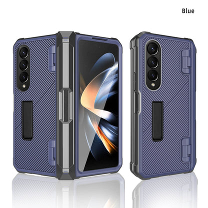 Durable Phone Case with S Pen Holder for Galaxy Z Fold 4