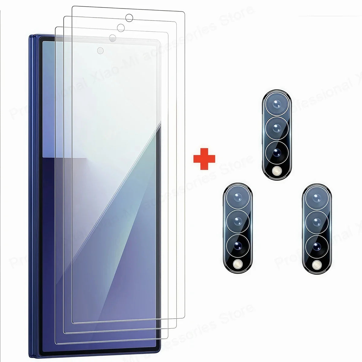 Premium 6-in-1 Glass Screen Protector for Galaxy Z Fold