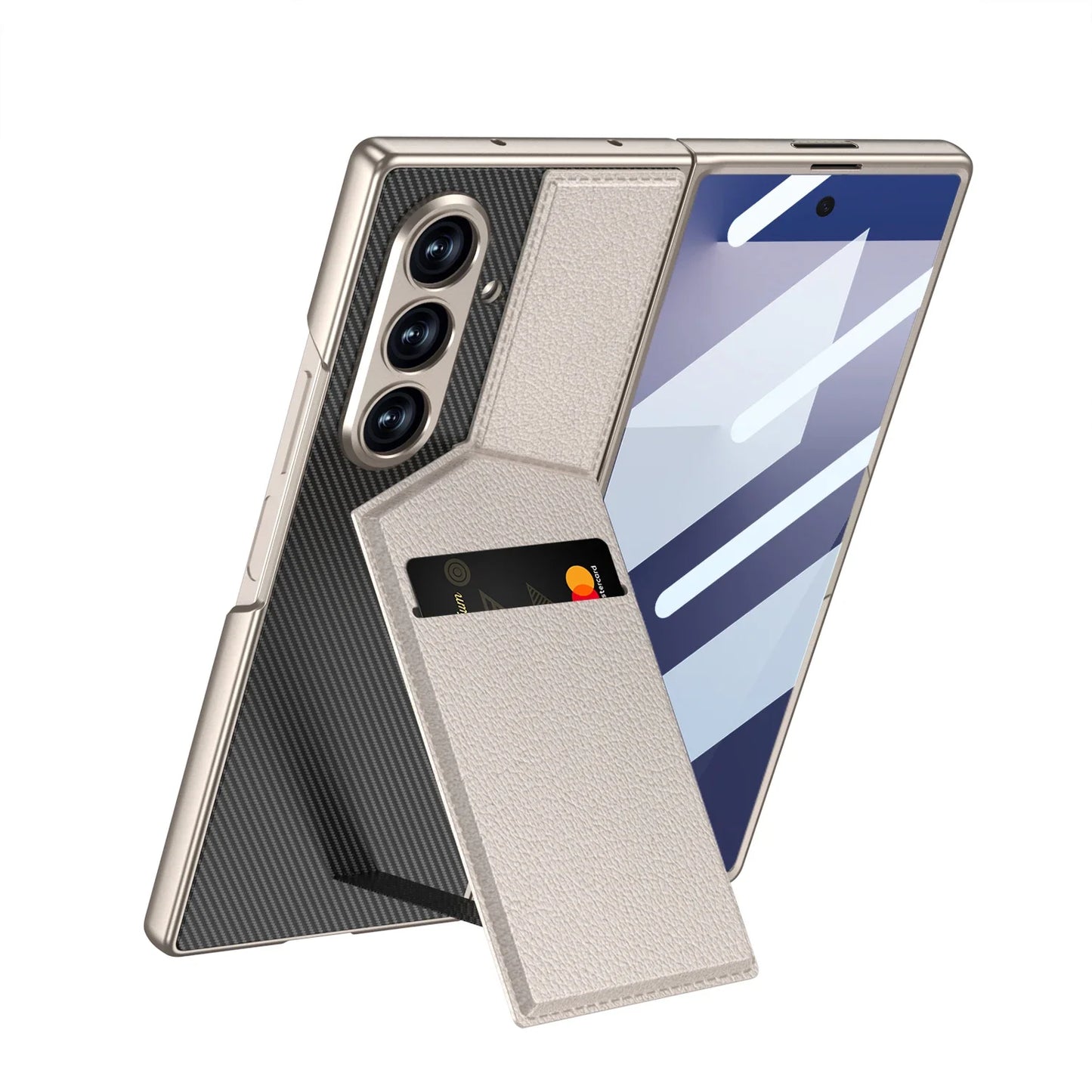 Luxury Phone Case with Stand and Card Slot