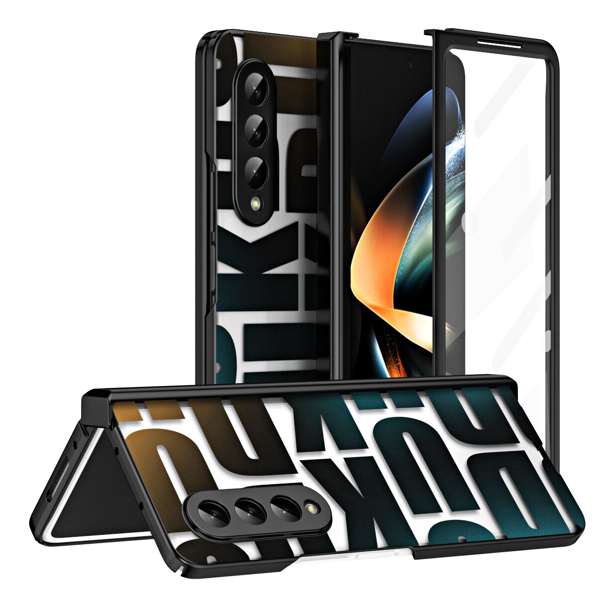 Clear Protective Phone Case For Samsung Galaxy Z Fold 5