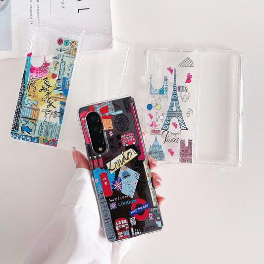 Vintage Metal Castle Phone Cover For Samsung Galaxy Z Fold 4 - OmgCases