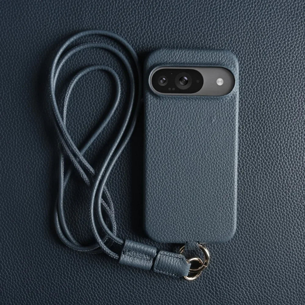 Slim Leather Phone Pouch For Google Pixel