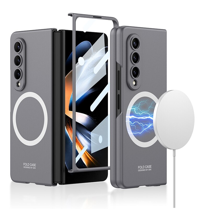 Slim Wireless Charging Cover For Samsung Galaxy Z Fold 4