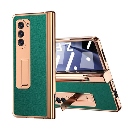 Premium Phone Case with Stylus Holder and Stand for Samsung Galaxy Z Fold 5