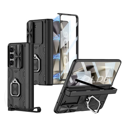 Durable Phone Case with Stylus Holder for Samsung Galaxy Z Fold 6