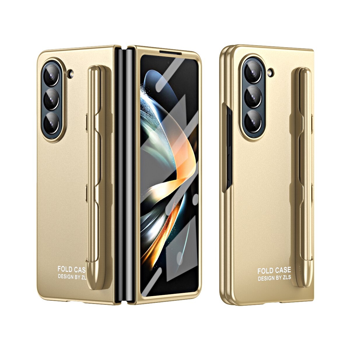 Durable Protective Case With Stylus Holder For Samsung Galaxy Z Fold 5
