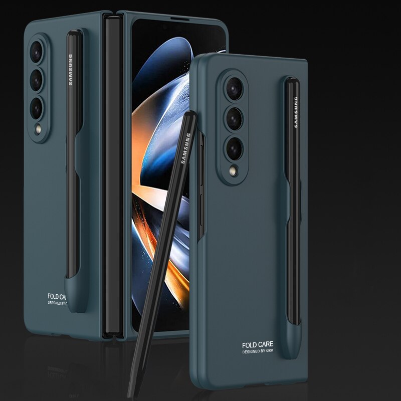 Slim Phone Case with Stylus Holder for Samsung Galaxy Z Fold 4
