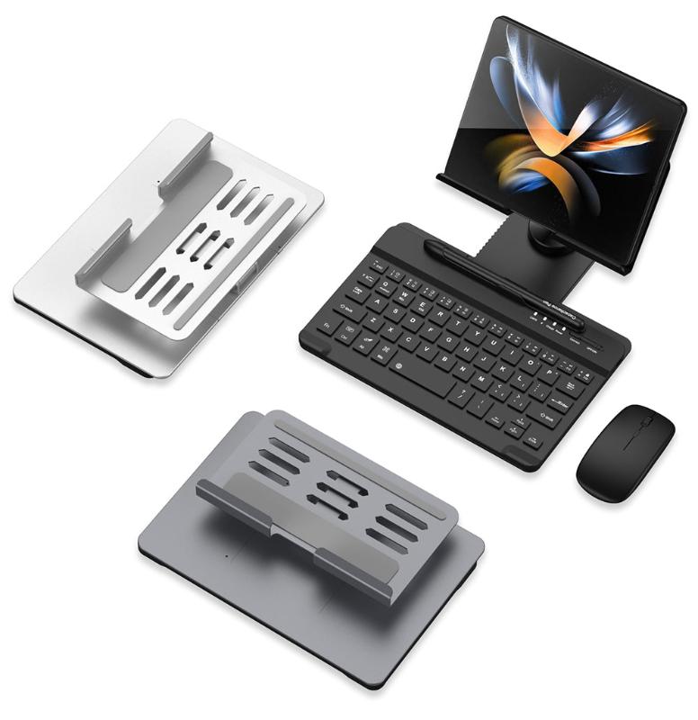 Compact Phone Stand with Wireless Keyboard for Z Fold - OmgCases