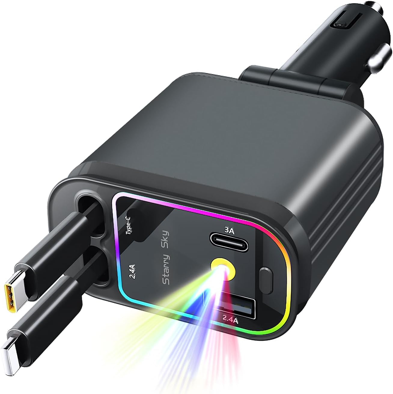 Compact 5 Port Car Phone Charger - OmgCases