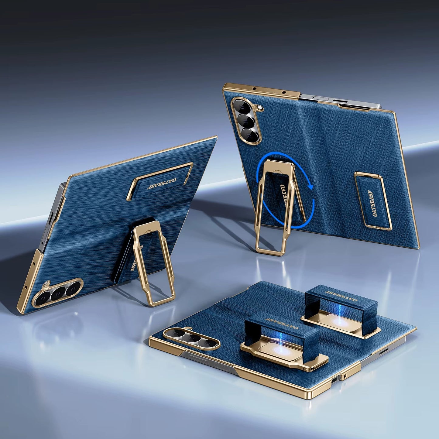 Premium Leather Flip Cover for Z Fold 7 - OmgCases