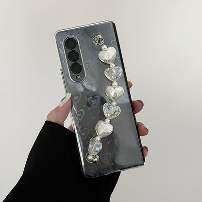 Luxury Glass Phone Case for Galaxy Z Fold