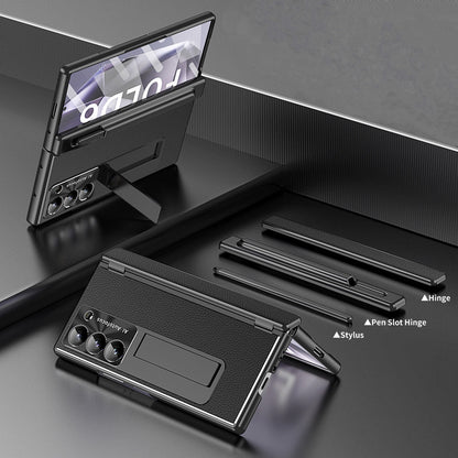 Premium Phone Cover with Stand and Stylus Holder for Samsung Galaxy Z Fold